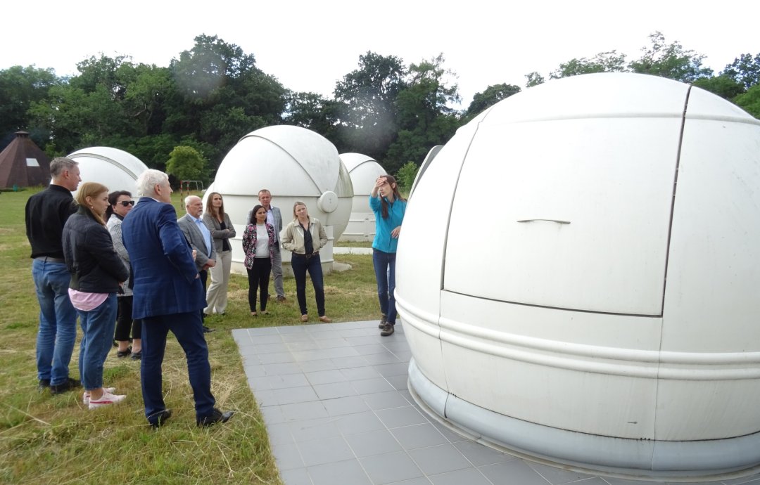 Obserwatorium astronomiczne w Ośrodku Edukacji Przyrodniczej w Chalinie