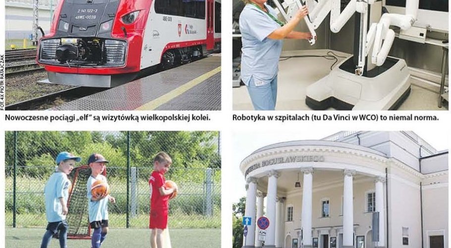 Pociąg elf, sprzęt w szpitalu, dzieci na orliku i teatr w Kaliszu.