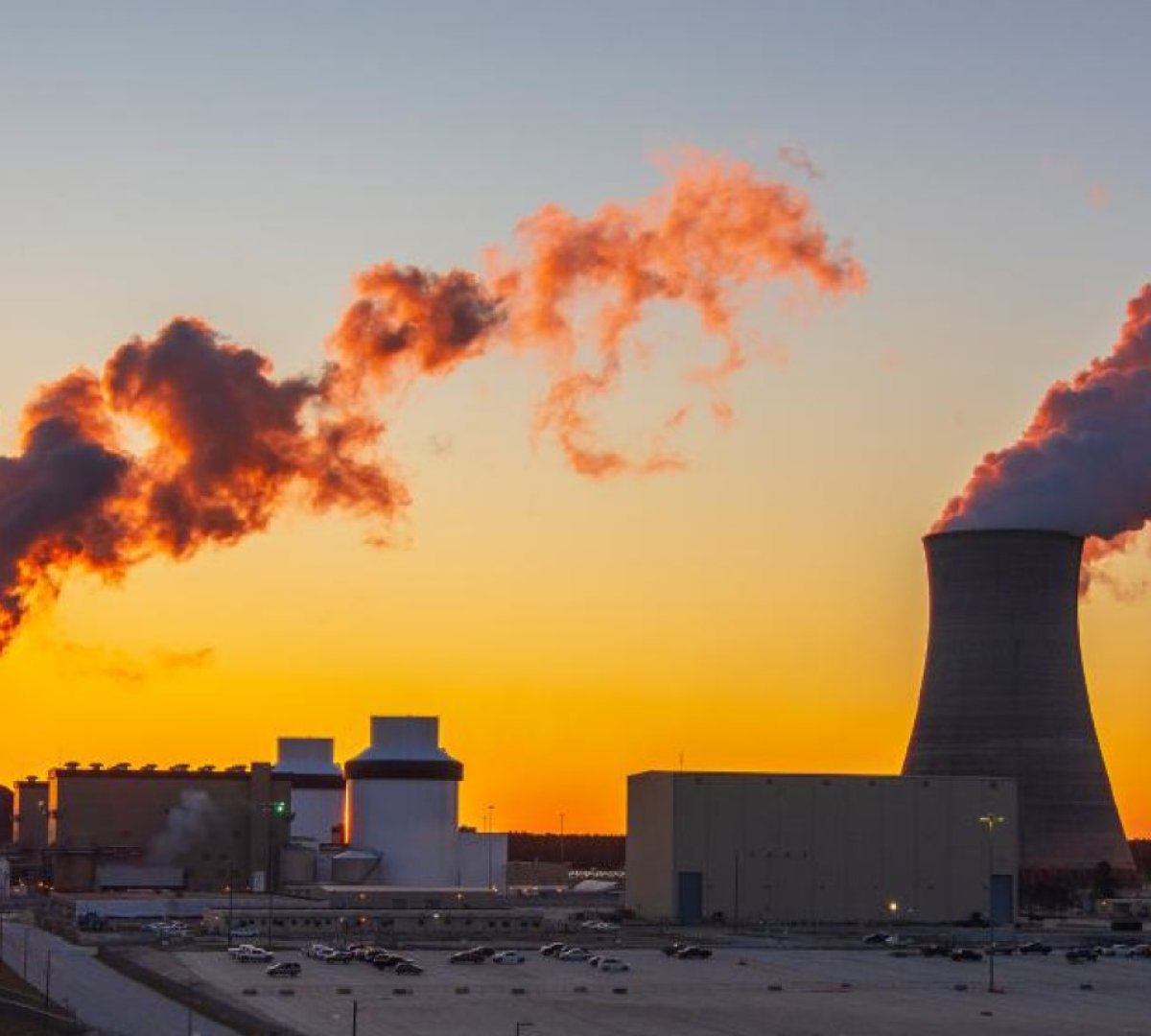 Na zdjęciu amerykańska elektrownia jądrowa.