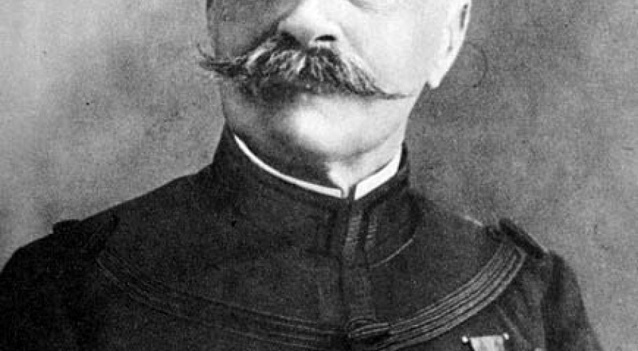 Głównodowodzący sił Ententy, marszałek Ferdinand Foch.