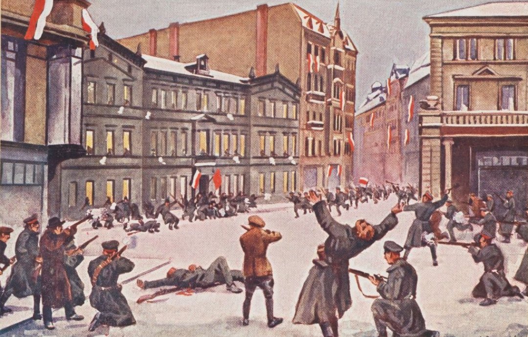 Obraz walk ulicznych w Poznaniu, zwłaszcza w pobliżu gmachu Prezydium Policji, został utrwalony m.in. w cyklu bardzo niegdyś popularnych, barwnych pocztówek Leona Prauzińskiego.