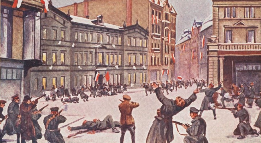 Obraz walk ulicznych w Poznaniu, zwłaszcza w pobliżu gmachu Prezydium Policji, został utrwalony m.in. w cyklu bardzo niegdyś popularnych, barwnych pocztówek Leona Prauzińskiego.